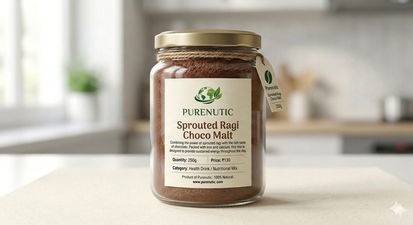 Sprouted Ragi Choco Malt