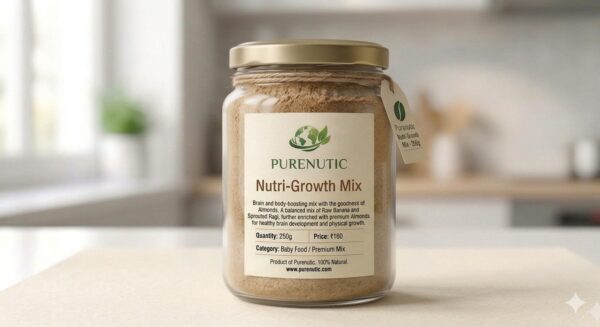 Nutri-Growth Mix (Raw Banana + Sprouted Ragi + Almond)
